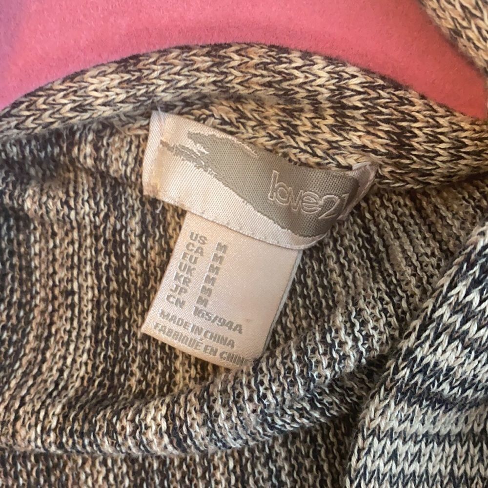 forever 21 knit fringe cardigan - Picture 4 of 4